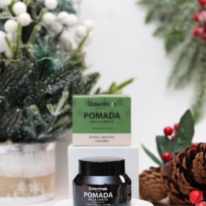 Pomada de CBD y cáñamo Odentree presentada en envase metálico